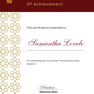 PDF Certificate